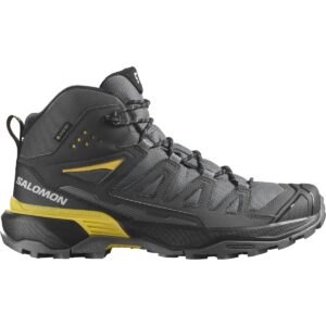 Salomon X Ultra 360 Mid GTX Herren grau/gelb