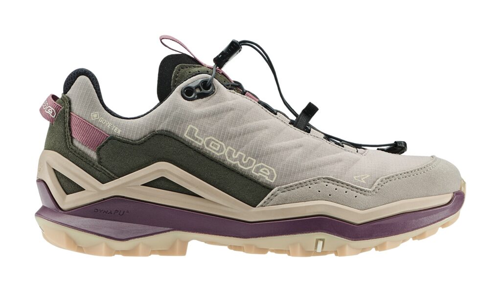 Lowa Maddox Pro GTX Lo SL Damen grau Seitenansicht