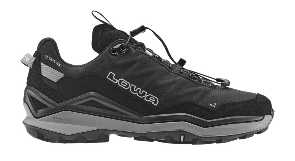 Lowa Maddox Pro GTX Lo SL Herren schwarz Wanderschuh Seitenansicht