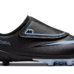 Nike Mercurial Vapor 16 Club schwarz MG Fussballschuh seitenansicht