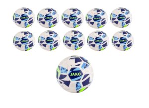 Jako 10er Ballset Lightball Iconic 350g Gr.5 weiß/blau/neongrün