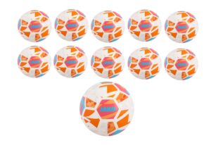 Jako 10er Ballset Lightball Iconic 290g Gr.4 weiß/coral/orange