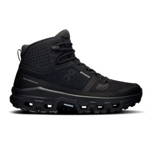 ON Cloudrock Mid Waterproof Damen schwarz