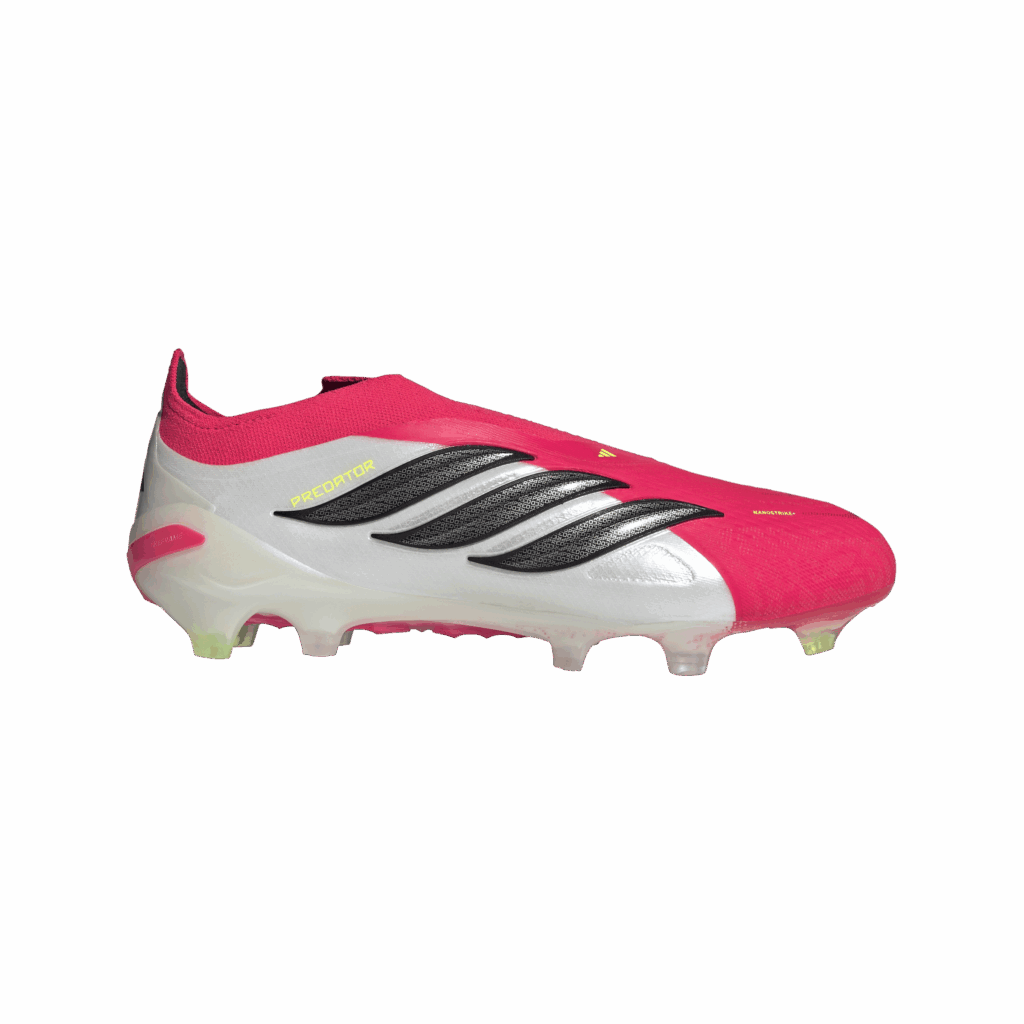 Adidas Predator Elite LL FG rot Fussballschuh Seitenansicht