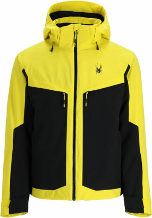 Spyder Skijacke Copper Herren gelb/schwarz