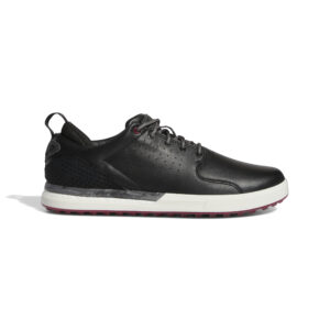 Adidas Golfschuh Flopshot Spikeless schwarz/rot