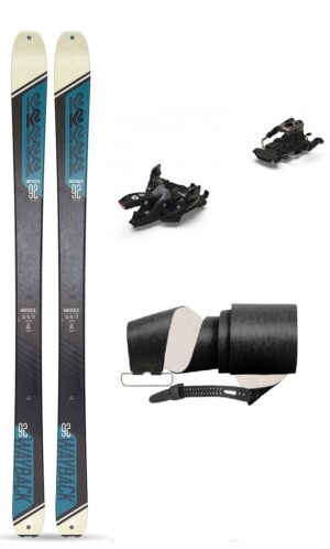 K2 Wayback 92 22/23 + Marker Alpinist 10 inkl. Stopper + Kohla Fell
