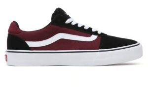 Vans Ward Deluxe schwarz/rot