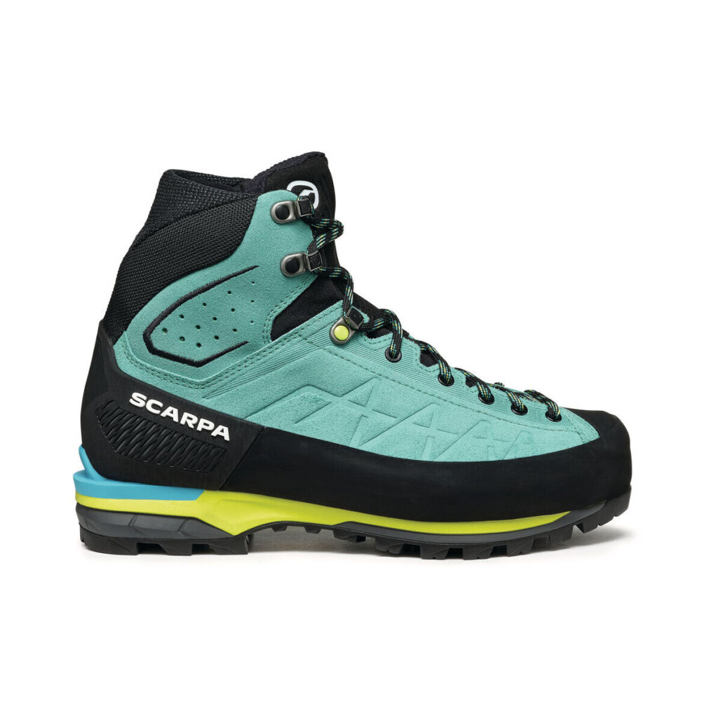 Scarpa Zodiac Tech-GTX Damen grün Wanderschuh Seitenansicht
