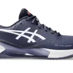 Asics Gel Challenger 14 Clay Herren dunkelblau Tennisschuh Seitenansicht