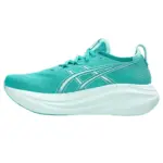 Asics Gel-Nimbus 27 Damen grün Laufschuh Innenseite