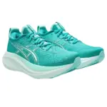 Asics Gel-Nimbus 27 Damen grün Laufschuh Vorderseite