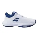 Babolat SFX4 Clay Herren weißblau Tennisschuh seitliche Ansicht