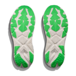 HOKA Arahi 8 Herren Laufschuh in Blau mit weißer Sohle und grünen Akzenten, Sohle