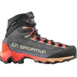 La Sportiva Aequilibrium Hike GTX Damen graurot Wanderschuh Seitenansicht