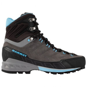 Mammut Kento Tour High GTX Damen grau-hellblau Wanderschuh Seitenansicht