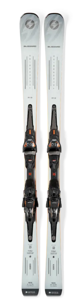 Blizzard Thunderbird R13 + TPX12 Demo 2026/27 Carving-Ski mit Bindung, Draufsicht