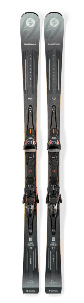 Blizzard Thunderbird R15-76 + TPX12 Demo 2026/27 Carving-Ski mit Bindung, Draufsicht