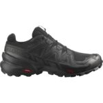 Salomon Speedcross 6 GTX Herren-Trailrunningschuh in Schwarz – Seitenansicht