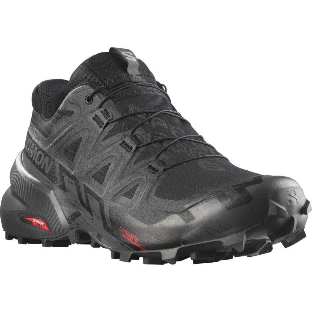 Salomon Speedcross 6 GTX Herren-Trailrunningschuh in Schwarz – Vorderansicht