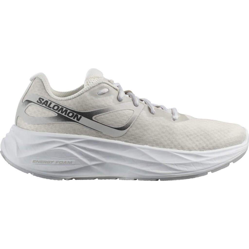 Salomon Aero Glide Damen weiss Laufschuh - Seitenansicht