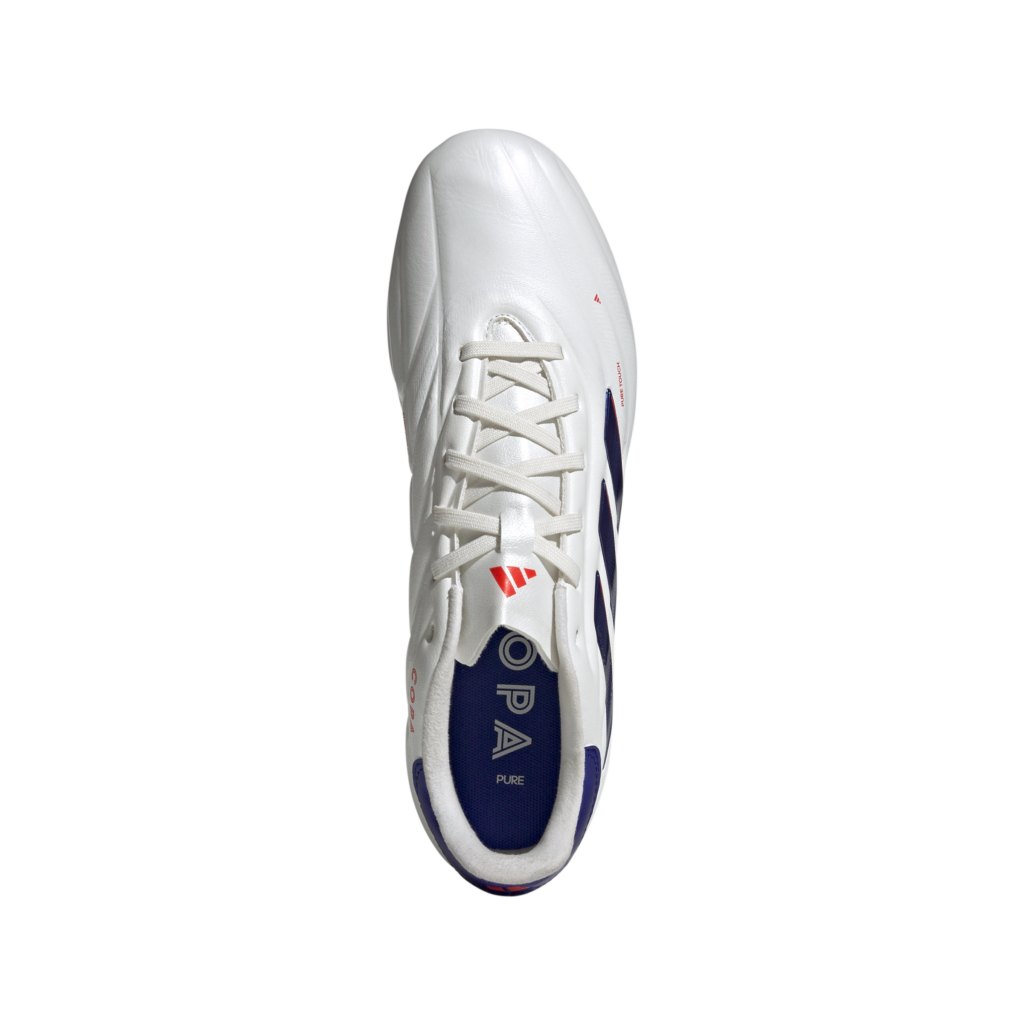 Adidas Copa Pure 2 Pro FG Fußballschuh weiß blau Detailansicht