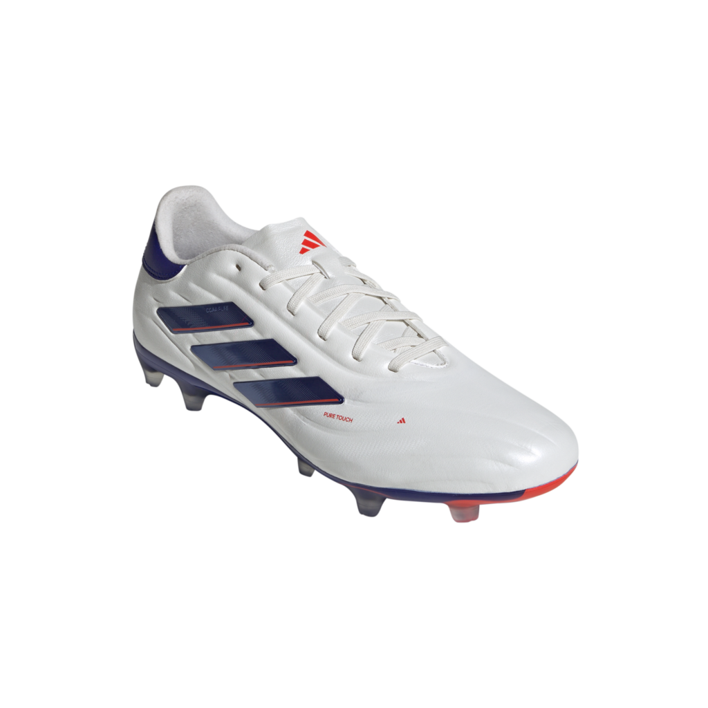 Adidas Copa Pure 2 Pro FG Fußballschuh weiß blau Frontalansicht
