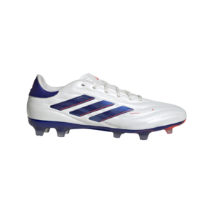 Adidas Copa Pure 2 Pro FG Fußballschuh weiß blau Seitenansicht
