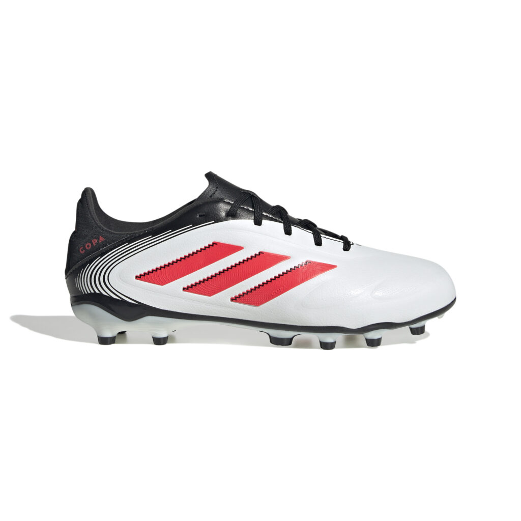 Adidas Copa Pure 3 League Kinder Fußballschuh weiß schwarz Seitenansicht