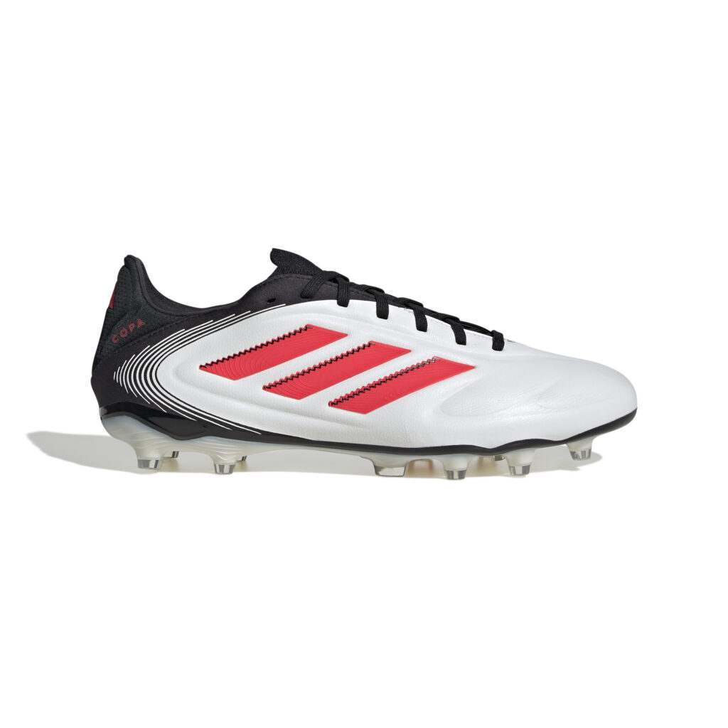 Adidas Copa Pure 3 Pro FG Fußballschuh weiß schwarz Seitenansicht