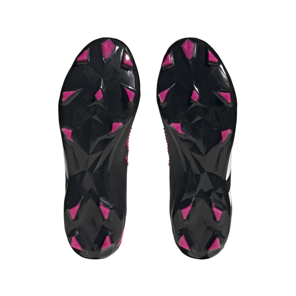 adidas Predator Accuracy.2 FG Fußballschuh in Schwarz/Pink - Sohle