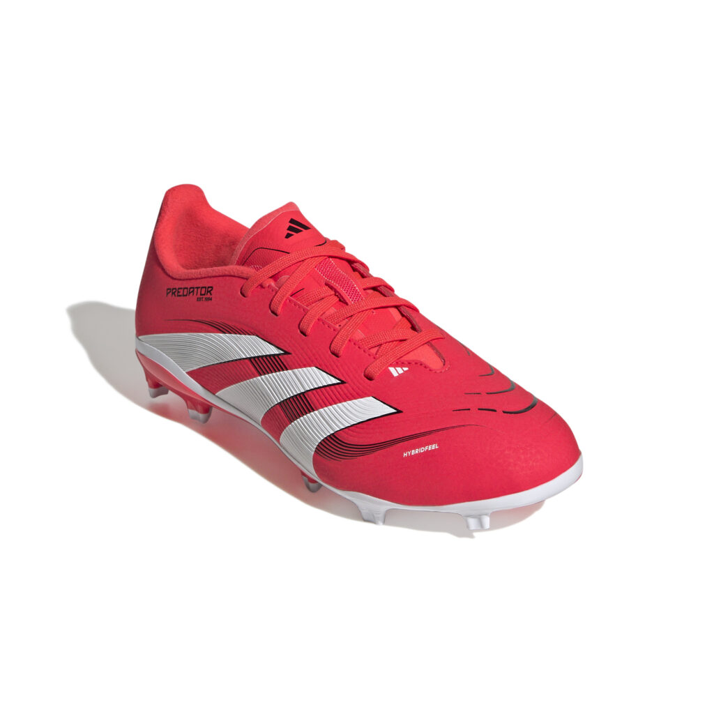Adidas Predator League Kinder Fußballschuh rot Detailansicht