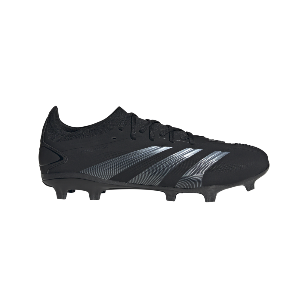 Adidas Predator Pro FG Fußballschuh schwarz Seitenansicht