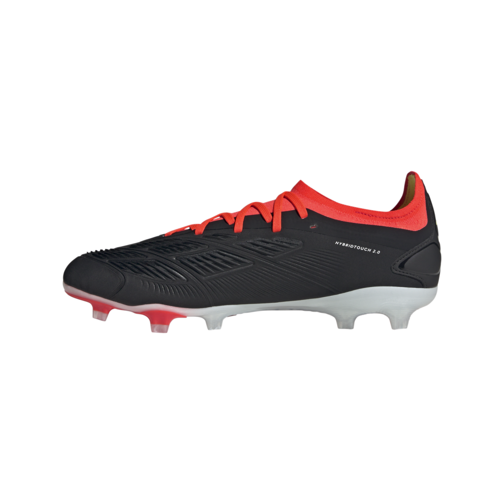 adidas Predator Pro FG Fußballschuh in Schwarz/Rot – Innenseite