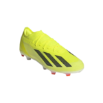 adidas X Crazyfast Pro FG Fußballschuh in Neongelb – frontalansicht