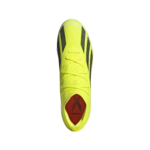 adidas X Crazyfast Pro FG Fußballschuh in Neongelb – oben