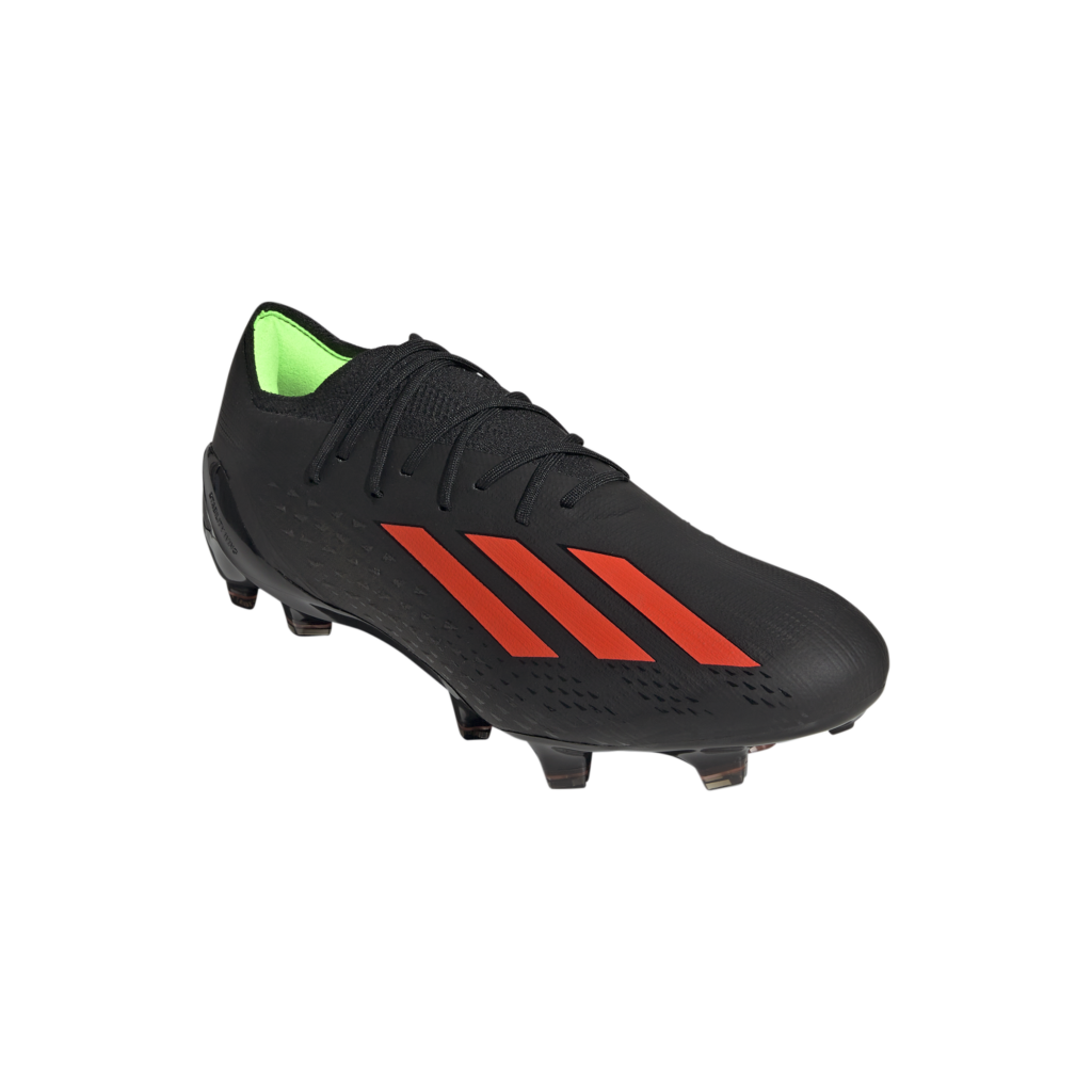 adidas X Speedportal.1 FG Fußballschuh in Schwarz/Rot – frontalansicht