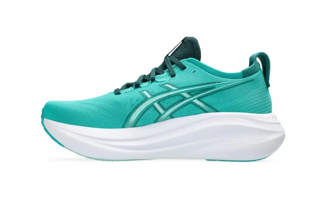 Asics Gel-Nimbus 27 Herren grün Laufschuh Innenseite