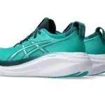 Asics Gel-Nimbus 27 Herren grün Laufschuh Rückseite