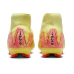 Nike Mercurial Superfly 10 Academy KM Fußballschuh gelb Ferse