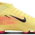 Nike Mercurial Superfly 10 Club Kinder Fußballschuh gelb Innenseite