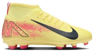 Nike Mercurial Superfly 10 Club Kinder Fußballschuh gelb Seitenansicht