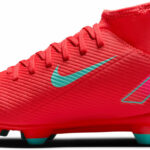 Nike Mercurial Superfly 10 Club Kinder Fußballschuh rot Innenansicht