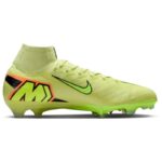 Nike Mercurial Superfly 10 Elite FG gelb Fussballschuh Innenansicht
