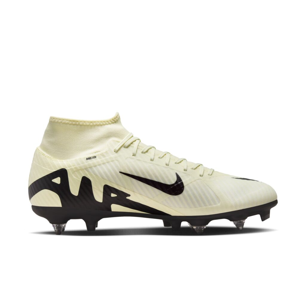 Nike Mercurial Superfly 9 Academy SG-Pro Fußballschuh creme Innenansicht