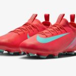 Nike Mercurial Vapor 16 Academy Kinder Fußballschuh rot Frontalansicht