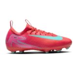 Nike Mercurial Vapor 16 Academy Kinder Fußballschuh rot Seitenansicht