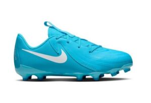 Nike Phantom GX 2 Academy Kinder Fußballschuh blau Seitenansicht