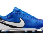 Nike Tiempo Legend 10 Academy FG/MG Fußballschuh blau Seitenansicht