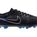 Nike Tiempo Legend 10 Elite AG-Pro Fußballschuh schwarz Seitenansicht
